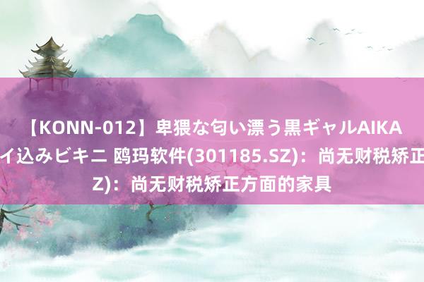 【KONN-012】卑猥な匂い漂う黒ギャルAIKAの中出しグイ込みビキニ 鸥玛软件(301185.SZ)：尚无财税矫正方面的家具